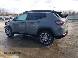2023 Jeep Compass Limited with VIN 3C4NJDCN3PT505450, listed as a Copart auction lot 45548735 with 18,326 mi miles and Salvage Title. Bid and sale history available at DreamBid. Image 2.