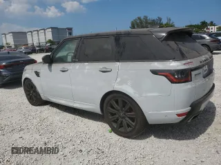 2019 Land Rover Range Rover Sport HSE Dynamic with VIN SALWV2SV0KA842083, listed as a Copart auction lot 57614165 with 57,075 mi miles and Clean title. Bid and sale history available at DreamBid. Image 2.