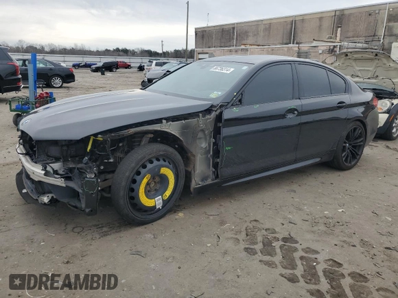 2020 BMW M5 Competition with VIN WBSJF0C00LCE03845, listed as a Copart auction lot 86736314 with 57,912 mi miles and Salvage Title. Bid and sale history available at carsss.com. Image 1.