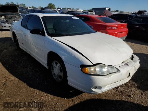 2003 Chevrolet Monte Carlo SS with VIN 2G1WX12K039157010, listed as a Copart auction lot 69528724 with 101,934 mi miles and Salvage Title. Bid and sale history available at carsss.com. Image 4.