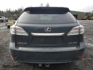 2010 Lexus RX 350 with VIN 2T2BK1BA6AC045977, listed as a Copart auction lot 43956825 with 163,543 mi miles and Salvage Title. Bid and sale history available at carsss.com. Image 6.