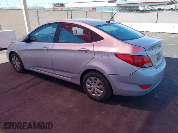 2017 Hyundai Accent SE with VIN KMHCT4AE5HU236813, listed as a IAAI auction lot 42125146 with 140,275 mi miles and . Bid and sale history available at carsss.com. Image 3.
