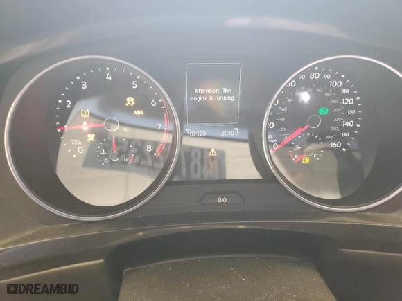2018 Volkswagen Tiguan SEL with VIN 3VV3B7AX0JM014850, listed as a Copart auction lot 48732235 with 102,320 mi miles and Clean Title. Bid and sale history available at carsss.com. Image 9.