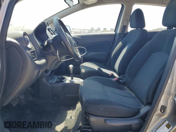 2015 Nissan Note SR with VIN 3N1CE2CP9FL418008, listed as a Copart auction lot 60336955 with 104,190 mi miles and Salvage title. Bid and sale history available at DreamBid. Image 7.