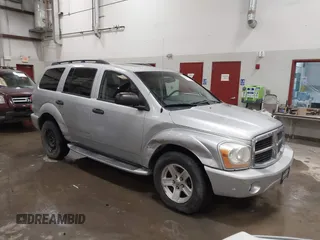 2005 Dodge Durango Limited with VIN 1D4HB58D15F543740, listed as a IAAI auction lot 41752550 with 267,686 mi miles and . Bid and sale history available at DreamBid. Image 1.