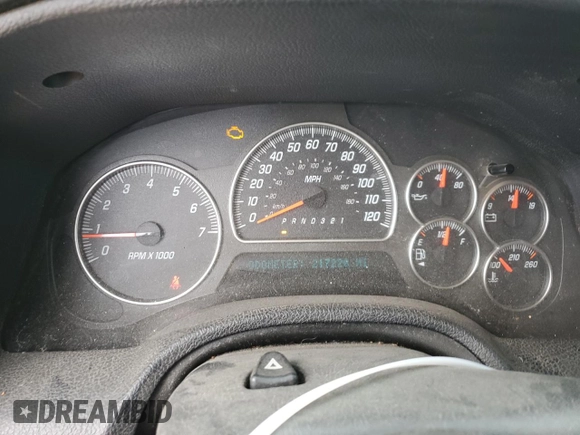 2006 GMC Envoy SLT with VIN 1GKDS13S362197312, listed as a Copart auction lot 83999074 with 217,220 mi miles and Clean Title. Bid and sale history available at carsss.com. Image 9.