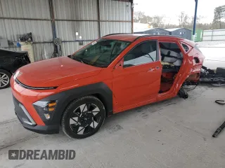 2024 Hyundai Kona SEL with VIN KM8HB3AB8RU040181, listed as a Copart auction lot 50044425 with 16,718 mi miles and Salvage Title. Bid and sale history available at carsss.com. Image 1.