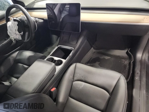 2023 Tesla Model 3 with VIN 5YJ3E1EA4PF554840, listed as a Copart auction lot 63731175 with Not provided miles and Salvage title. Bid and sale history available at DreamBid. Image 8.
