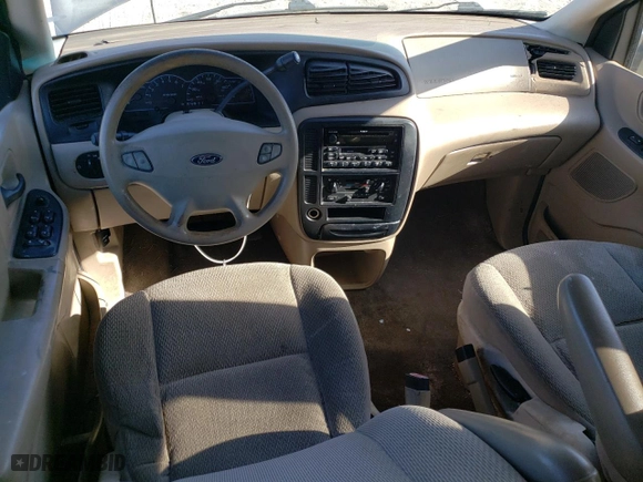 2001 Ford Windstar Wagon LX with VIN 2FMZA514X1BA22070, listed as a Copart auction lot 74446984 with 152,905 mi miles and Salvage Title. Bid and sale history available at carsss.com. Image 8.