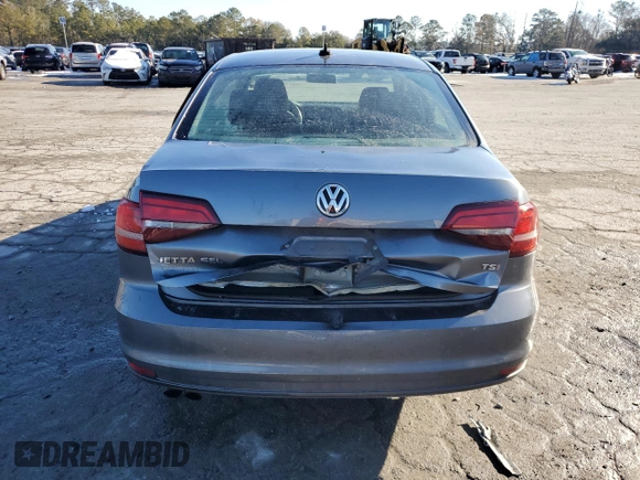 2016 Volkswagen Jetta Sedan 1.8T SEL with VIN 3VWL07AJ1GM377552, listed as a Copart auction lot 44011165 with 0 mi miles and Salvage Title. Bid and sale history available at carsss.com. Image 6.