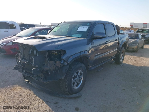 2017 Toyota Tacoma SR5 with VIN 5TFAZ5CN9HX045858, listed as a IAAI auction lot 41762549 with 92,431 mi miles. Bid and sale history available at carsss.com. Image 18.
