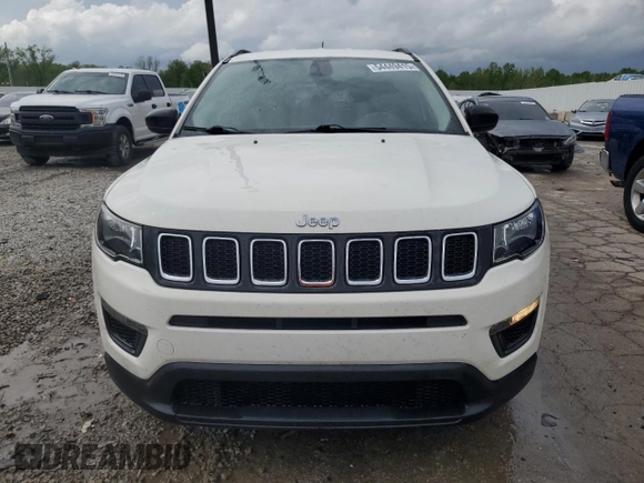 2018 Jeep Compass Sport с VIN 3C4NJDAB4JT440852, выставлен на аукционе Copart как лот 54449415 с пробегом 122 600 миль миль и На запчасти • Non repairable. История ставок и продаж доступна на DreamBid. Изображение 5.
