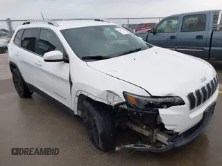 2019 Jeep Cherokee Latitude Plus with VIN 1C4PJLLX9KD203048, listed as a IAAI auction lot 42293811 with 56,221 mi miles and . Bid and sale history available at DreamBid. Image 1.