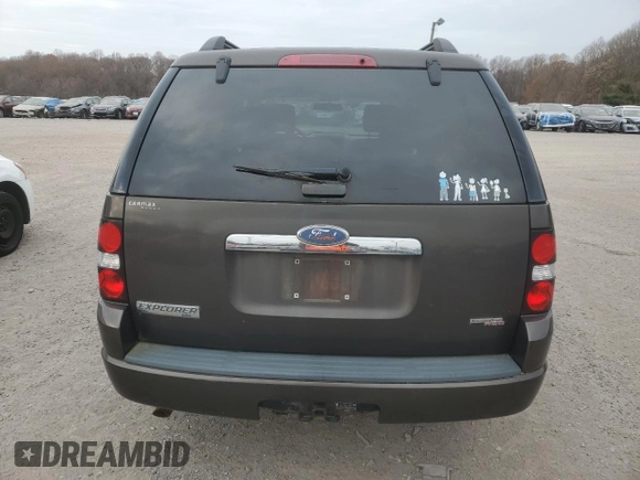 2007 Ford Explorer XLT with VIN 1FMEU73E87UB45330, listed as a Copart auction lot 81383674 with 170,117 mi miles and Clean Title. Bid and sale history available at carsss.com. Image 6.
