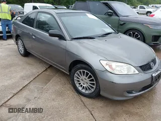 2005 Honda Civic Cpe EX with VIN 1HGEM22915L035932, listed as a IAAI auction lot 42165371 with 279,135 mi miles. Bid and sale history available at carsss.com. Image 1.