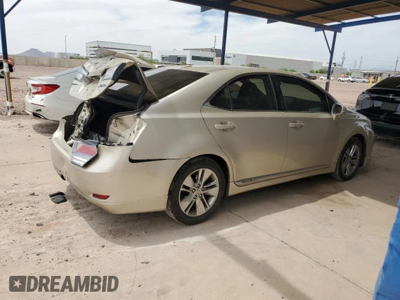 2011 Lexus HS 250h z VIN JTHBB1BA9B2044647, wystawiony jako Copart lot #55788005 z przebiegiem 170 813 mil mil oraz Szkoda całkowita • Salvage title. Historia ofert i sprzedaży dostępna na DreamBid. Obrazek 3.