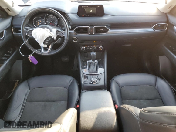 2017 Mazda CX-5 Touring with VIN JM3KFBCL0H0148970, listed as a Copart auction lot 42413605 with 57,776 mi miles and Salvage Title. Bid and sale history available at carsss.com. Image 8.