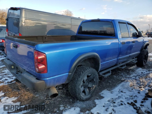 2007 Dodge Ram 3500 Laramie with VIN 3D7MX38C17G759717, listed as a Copart auction lot 41629965 with 266,267 mi miles and Salvage Title. Bid and sale history available at carsss.com. Image 3.