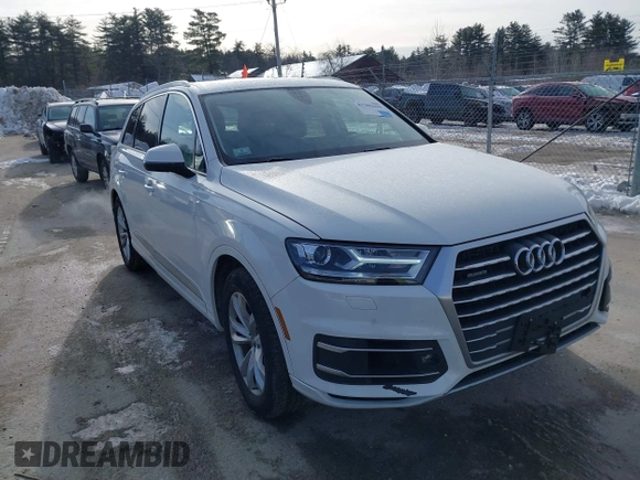 2017 Audi Q7 Premium with VIN WA1AAAF72HD022267, listed as a IAAI auction lot 41505690 with 90,475 mi miles and . Bid and sale history available at DreamBid. Image 13.