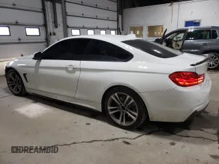 2015 BMW 4 Series 435i with VIN WBA3R1C53FK194890, listed as a Copart auction lot 87603825 with 126,991 mi miles and Salvage Title. Bid and sale history available at DreamBid. Image 2.