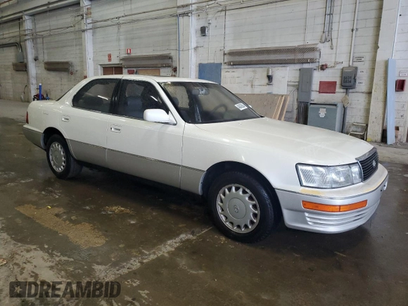 1991 Lexus LS z VIN JT8UF11E0M0069730, wystawiony jako Copart lot #48433604 z przebiegiem 151 101 mil mil oraz Szkoda całkowita • Salvage title. Historia ofert i sprzedaży dostępna na DreamBid. Obrazek 4.