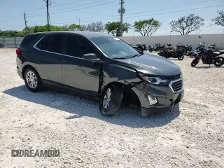 2021 Chevrolet Equinox LT with VIN 3GNAXKEV5ML392053, listed as a Copart auction lot 57170525 with 61,907 mi miles and Salvage title. Bid and sale history available at DreamBid. Image 14.