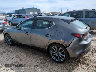 2019 Mazda 3 with VIN JM1BPBJM7K1140562, listed as a Copart auction lot 48569325 with 46,510 mi miles and Salvage title. Bid and sale history available at DreamBid. Image 2.