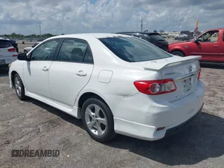 2013 Toyota Corolla L with VIN 5YFBU4EEXDP089483, listed as a IAAI auction lot 41923860 with 108,886 mi miles. Bid and sale history available at carsss.com. Image 3.