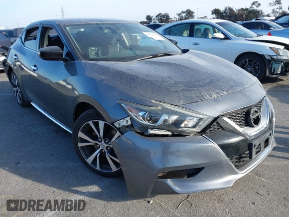 2017 Nissan Maxima SV with VIN 1N4AA6AP7HC387081, listed as a IAAI auction lot 41710501 with 144,538 mi miles. Bid and sale history available at carsss.com. Image 1.