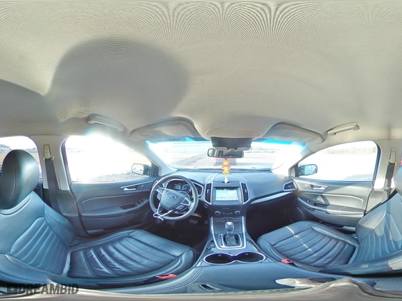 2017 Ford Edge SEL with VIN 2FMPK4J93HBB45648, listed as a Copart auction lot 49222535 with 123,270 mi miles and Salvage Title. Bid and sale history available at carsss.com. Image 14.