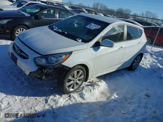 2012 Hyundai Accent SE with VIN KMHCU5AE5CU039491, listed as a IAAI auction lot 41323170 with 114,861 mi miles. Bid and sale history available at carsss.com. Image 17.