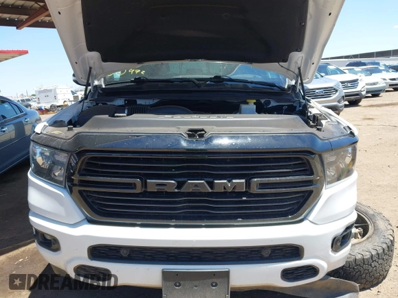 2021 Ram 1500 Big Horn с VIN 1C6SRFBT7MN682934, выставлен на аукционе IAAI как лот 42239094 с пробегом 85 381 миль миль и . История ставок и продаж доступна на DreamBid. Изображение 10.