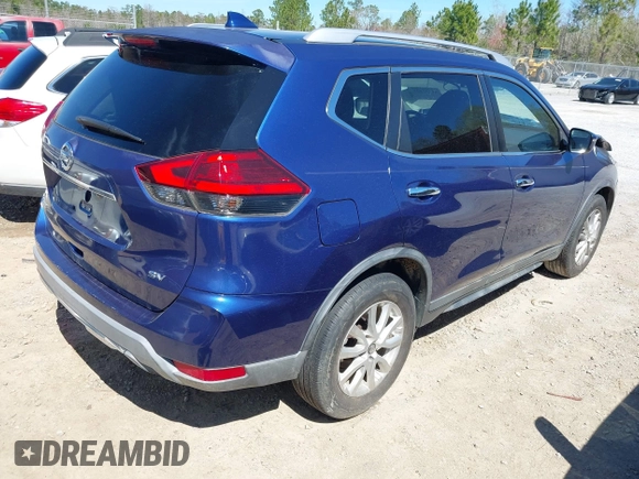 2017 Nissan Rogue S with VIN KNMAT2MT5HP572129, listed as a IAAI auction lot 41737827 with 126,066 mi miles. Bid and sale history available at carsss.com. Image 4.