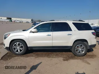 2014 GMC Acadia SLT with VIN 1GKKRRKDXEJ375452, listed as a IAAI auction lot 41652779 with 155,584 mi miles. Bid and sale history available at carsss.com. Image 14.