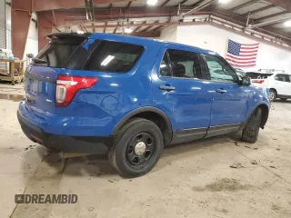 2013 Ford Utility Police Interceptor with VIN 1FM5K8AR0DGC64050, listed as a Copart auction lot 75747684 with 159,202 mi miles and Clean Title. Bid and sale history available at carsss.com. Image 3.