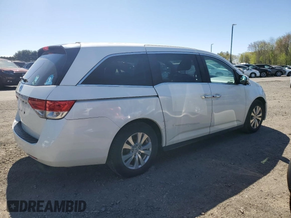2016 Honda Odyssey EX-L with VIN 5FNRL5H66GB129277, listed as a Copart auction lot 54851955 with 147,496 mi miles and Clean Title. Bid and sale history available at carsss.com. Image 3.