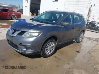 2016 Nissan Rogue SL with VIN 5N1AT2MT4GC824227, listed as a IAAI auction lot 41759541 with 116,297 mi miles. Bid and sale history available at carsss.com. Image 2.
