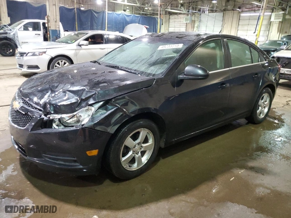 2012 Chevrolet Cruze LT w/1LT with VIN 1G1PL5SC9C7164636, listed as a Copart auction lot 49233315 with 114,326 mi miles and Clean Title. Bid and sale history available at carsss.com. Image 1.
