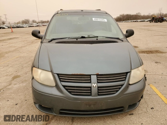 2006 Dodge Caravan SXT with VIN 1D4GP45R56B633618, listed as a Copart auction lot 49915345 with 223,481 mi miles and Salvage Title. Bid and sale history available at DreamBid. Image 5.