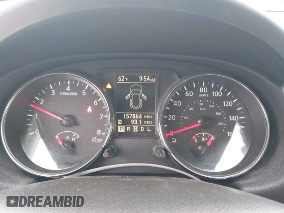 2013 Nissan Rogue S with VIN JN8AS5MT6DW009969, listed as a IAAI auction lot 41747420 with 157,864 mi miles. Bid and sale history available at carsss.com. Image 7.