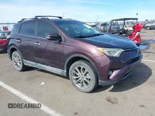 2017 Toyota RAV4 Limited with VIN 2T3DFREV3HW626691, listed as a IAAI auction lot 41597640 with 125,790 mi miles. Bid and sale history available at carsss.com. Image 1.