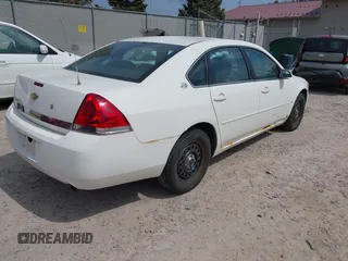 2007 Chevrolet Impala Police Pkg Police Pkg 9C1 with VIN 2G1WS55R779416144, listed as a IAAI auction lot 41873114 with 166,863 mi miles. Bid and sale history available at carsss.com. Image 4.