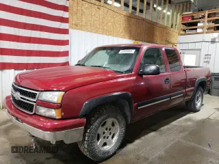 2006 Chevrolet Silverado 1500 LT2 with VIN 1GCEK19B46Z157500, listed as a Copart auction lot 53506805 with 198,513 mi miles and Clean Title. Bid and sale history available at carsss.com. Image 1.