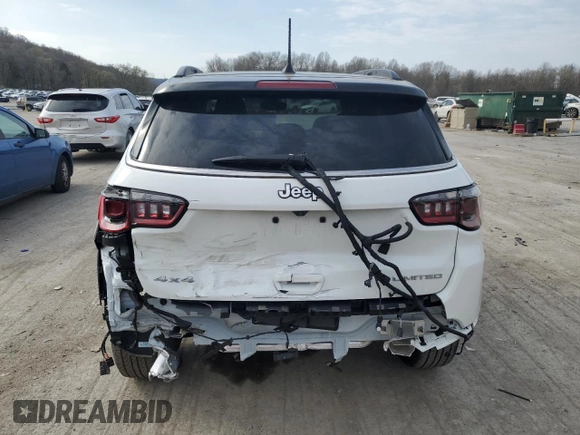 2023 Jeep Compass Limited с VIN 3C4NJDCN0PT561331, выставлен на аукционе Copart как лот 53398885 с пробегом 11 906 миль миль и Списание • Salvage title. История ставок и продаж доступна на DreamBid. Изображение 6.