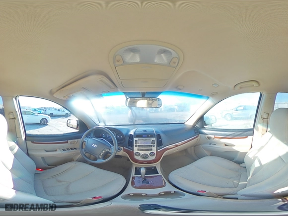 2007 Hyundai Santa Fe GLS with VIN 5NMSG13D47H007634, listed as a Copart auction lot 50028665 with 135,793 mi miles and Salvage Title. Bid and sale history available at carsss.com. Image 14.
