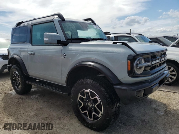 2021 Ford Bronco z VIN 1FMDE5CP4MLA65927, wystawiony jako Copart lot #74809974 z przebiegiem 41 296 mil mil oraz Nie do naprawy • Non repairable. Historia ofert i sprzedaży dostępna na DreamBid. Obrazek 4.