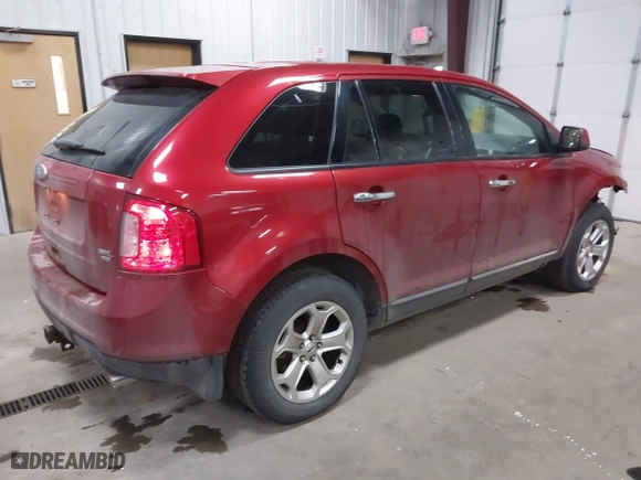 2011 Ford Edge SEL with VIN 2FMDK4JC4BBA38257, listed as a IAAI auction lot 41216860 with 148,351 mi miles. Bid and sale history available at carsss.com. Image 4.