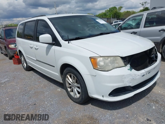 2014 Dodge Grand Caravan SXT with VIN 2C4RDGCG8ER264027, listed as a IAAI auction lot 42018350 with 311,876 mi miles and . Bid and sale history available at DreamBid. Image 1.