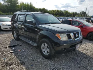 2005 Nissan Pathfinder LE with VIN 5N1AR18W45C770311, listed as a Copart auction lot 71034224 with 195,943 mi miles and Salvage Title. Bid and sale history available at carsss.com. Image 4.