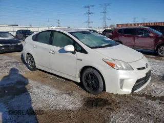 2012 Toyota Prius One with VIN JTDKN3DU5C5446774, listed as a Copart auction lot 46480605 with 123,658 mi miles and Salvage Title. Bid and sale history available at carsss.com. Image 4.